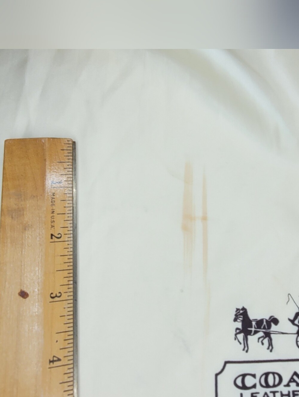 Coach Drawstring Dust Storage Bag - Picture 3 of 4